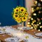 Sunflower Artificial Flowers Ball - 2 Pcs Fake Sunflower Flowers Centerpieces Decoration for Home, Party, Event, DIY Decor